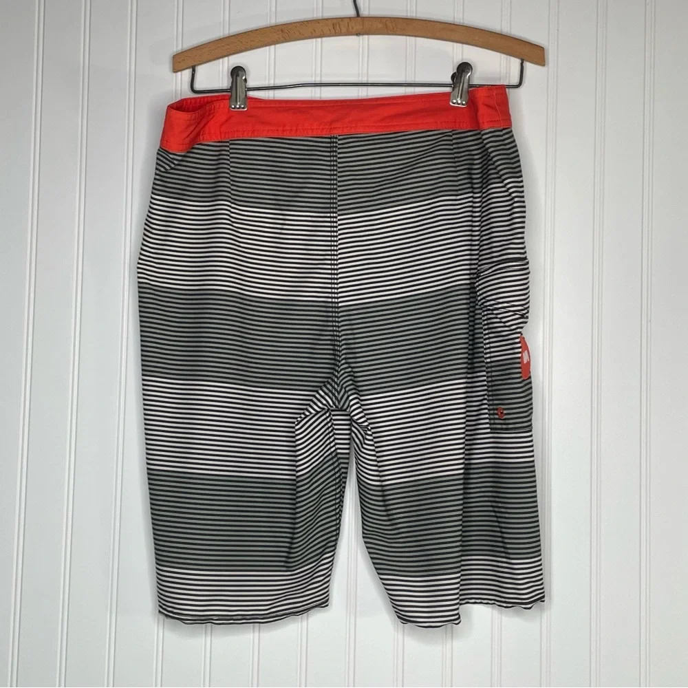 RVCA Civil Stripe Swim Board Shorts